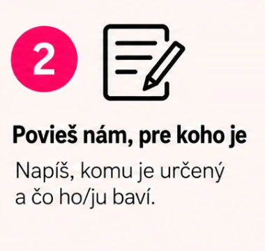 2. Povieš nám, pre koho je box určený a čo ho baví.