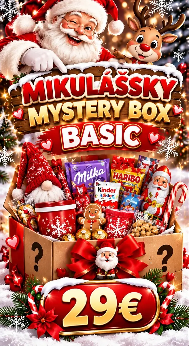 Mikulášsky Mystery Box Basic – 29 eur