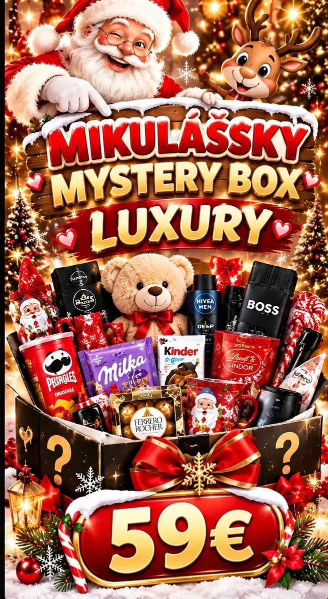 Mikulášsky Mystery Box Luxury – 59 eur
